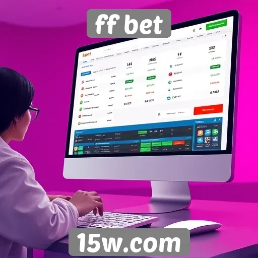 Análise da interface do usuário no site ff bet